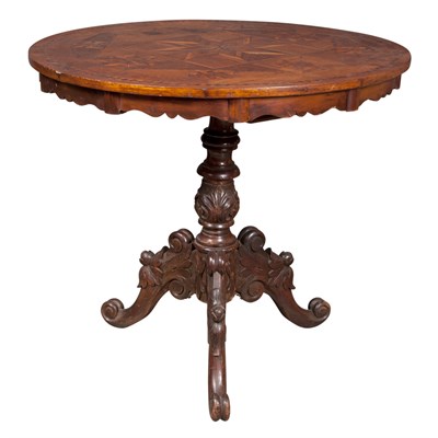 Lot 414 - Continental Neoclassical Style Carved and...
