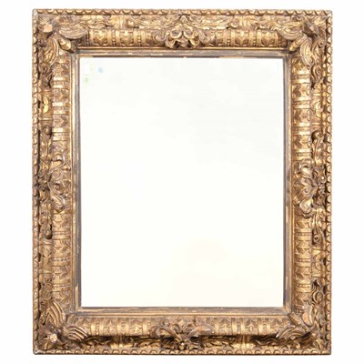 Lot 190 - Italian Baroque Giltwood Frame Now mounted...