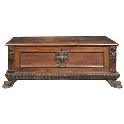 Lot 178 - Italian Renaissance Walnut Cassone 16th...