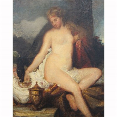 Lot 106 - Manner of Sir Joshua Reynolds Hebe and the...