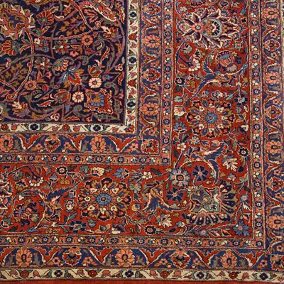 Lot 632 - Kashan Carpet Central Persia, second quarter...