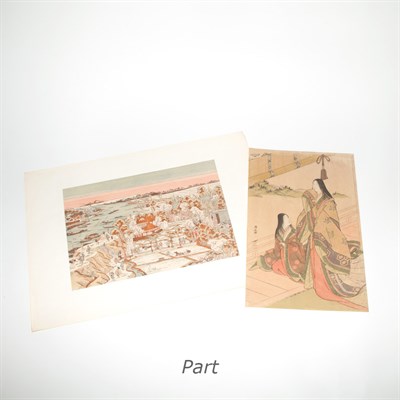 Lot 90 - Group of Ten Japanese Woodblock Print...