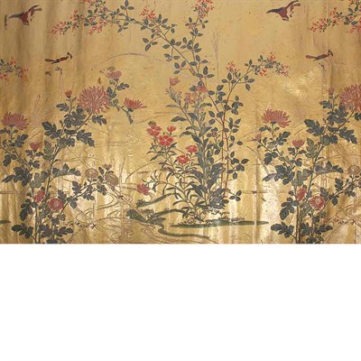 Lot 1370 - Two Rolls of Japanesque Style Embossed...