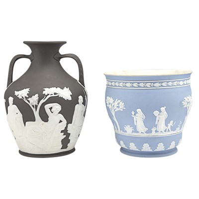 Lot 137 - Two Wedgwood Pottery Articles Comprising a...