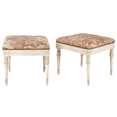 Lot 459 - Pair of Northern European Neoclassical Painted...