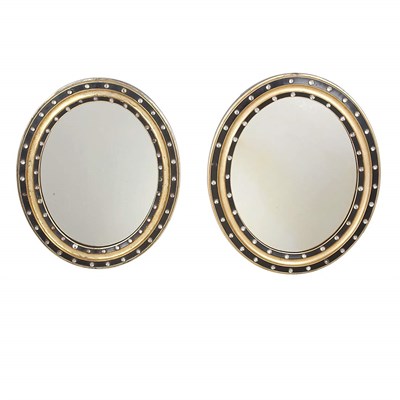 Lot 224 - Associated Pair of Irish George III Style Part...