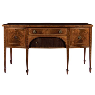 Lot 566 - George III Tulipwood, Satinwood, Marquetry and...