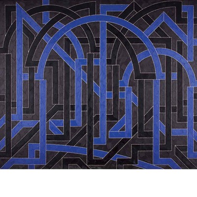 Lot 72 - Valerie Jaudon American, b. 1945 Manetta, 1984...