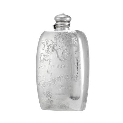 Lot 190 - Whiting Art Nouveau Sterling Silver...