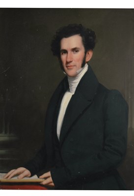 Lot 4 - American School 19th Century Portrait of a...
