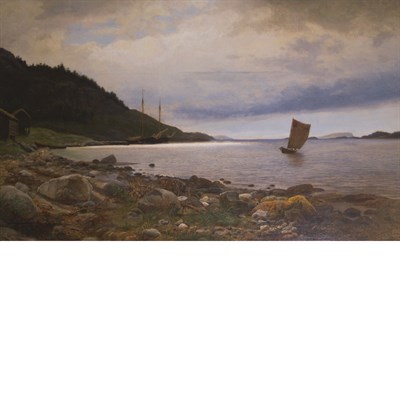 Lot 1009 - Eimerich Johan Rein Norwegian, 1827-1900 Ships...