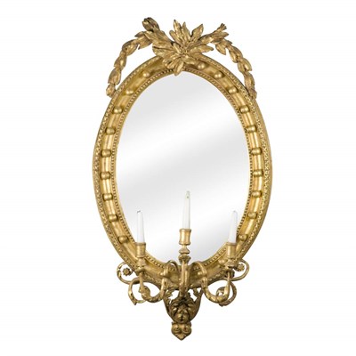 Lot 173 - George III Style Gilt-Wood Mirror Back...