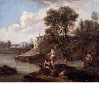 Lot 88 - Italian School 17th/18th Century Anglers...