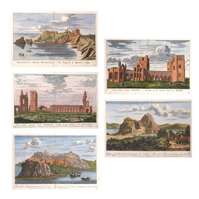 Lot 203 - John Slezer [SCOTTISH VIEWS] Five hand-colored...