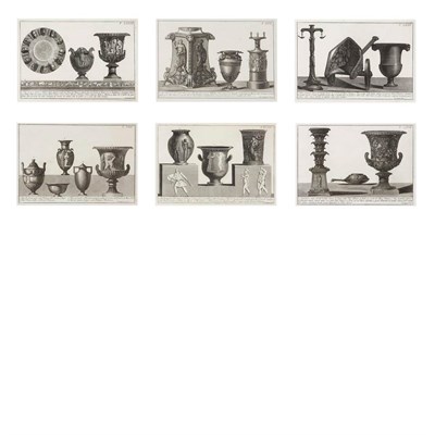 Lot 380 - Lorenzo Roccheggiani [ORNAMENT DESIGNS] Six...