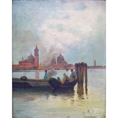 Lot 32 - Italian School 19th Century View of Venice...