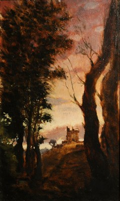 Lot 5 - American School 20th Century Hommage a Corot,...