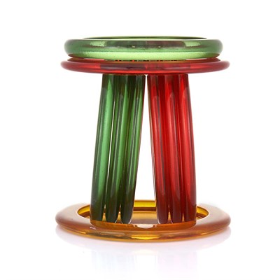 Lot 15 - Nine Celluloid Bangle Bracelets