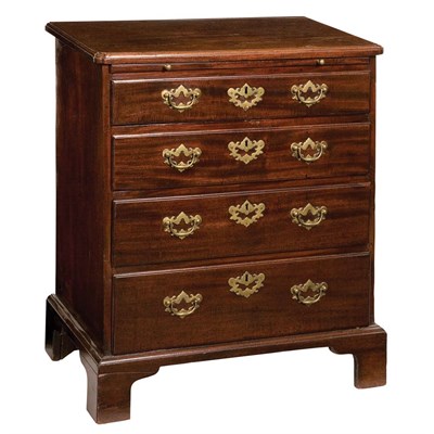 Lot 553 - George III Mahogany Bachelor's Chest of...