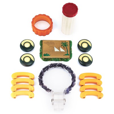 Lot 63 - Group of Bakelite and Acrylic Items