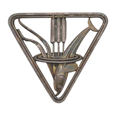 Lot 189 - Sterling Silver Brooch, Georg Jensen