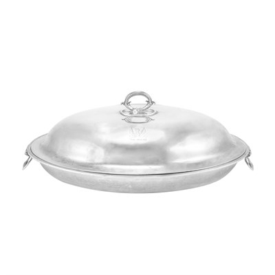 Lot 341 - George III Silver Covered Entree Dish Possibly...