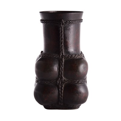 Lot 2 - Japanese Bronze Vase Meiji Period, 19th...