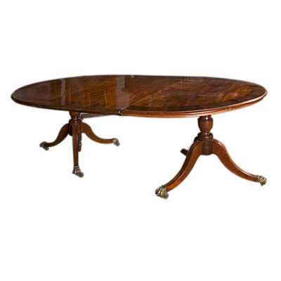 Lot 538 - George III Style Mahogany Double Pedestal...