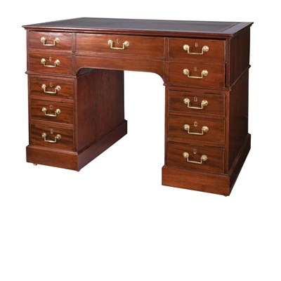 Lot 547 - George III Mahogany Architect's Desk In the...