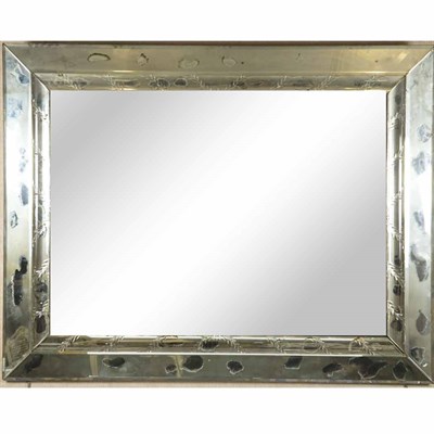 Lot 369 - Two Venetian Style Mirror Framed Mirrors...