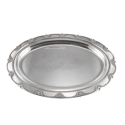 Lot 1152 - Tiffany & Co. Makers Sterling Silver Tray...