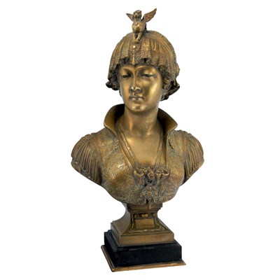 Lot 550 - Gilt-Bronze Bust of Bianca Capello After a...