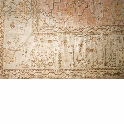 Lot 594 - Angora Oushak Carpet West Anatolia, last...