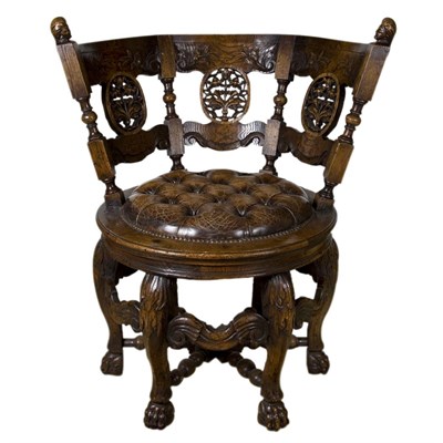 Lot 176 - Burgermeister Oak Chair