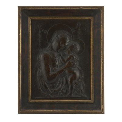 Lot 127 - Continental Bronze Relief Plaque 19th Century...