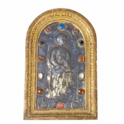 Lot 359 - Continental Silver Gilt Icon 19th Century...