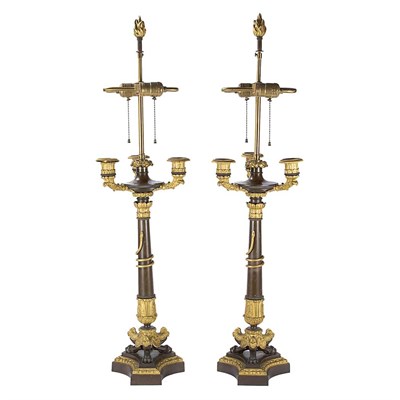 Lot 556 - Pair of Louis Philippe Gilt and...