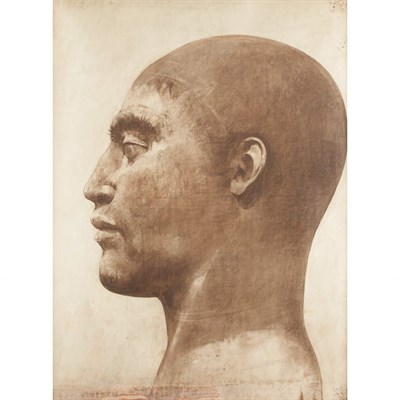 Lot 117 - Luciano Miori Italian, 1921-2006 Profile, 1952...