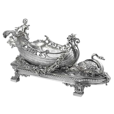Lot 250 - Transitional Louis XV/XVI Style Silver Plated...