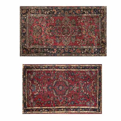 Lot 602 - Two Lilihan Mats Northwest Persia, second...