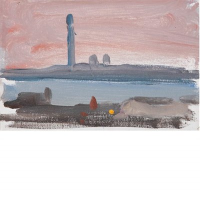 Lot 45 - Paul Resika American, b. 1928 Yellow Light,...