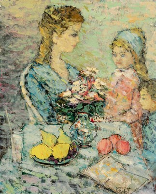 Lot 86 - Bertholdo Taubert French, b. 1915 Jeune Femme...