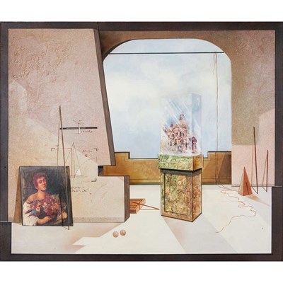 Lot 49 - Andrea Vizzini Italian, b. 1949 Interno...