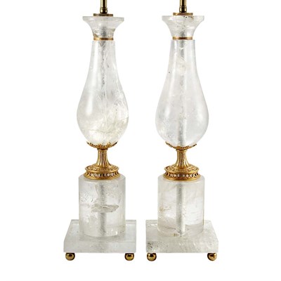 Lot 428 - Pair of Louis XVI Style Gilt-Metal Mounted...