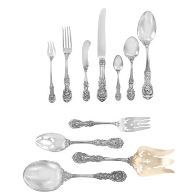 Lot 194 - Reed & Barton Sterling Silver Flatware Service...