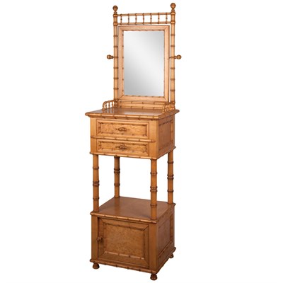 Lot 146 - American Aesthetic Movement Faux Bamboo Maple...