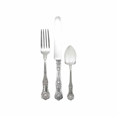 Lot 227 - Gorham Sterling Silver Flatware Service In the...