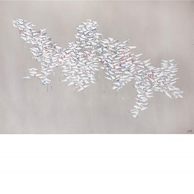 Lot 128 - Robert Goodnough American, 1917-2010 Motion II,...
