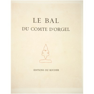 Lot 129 - [COCTEAU, JEAN] RADIGUET, RAYMOND. Le Bal du...