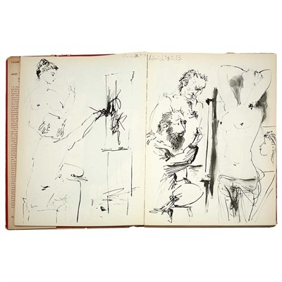 Lot 305 - PICASSO, PABLO Picasso and the Human Comedy. A...